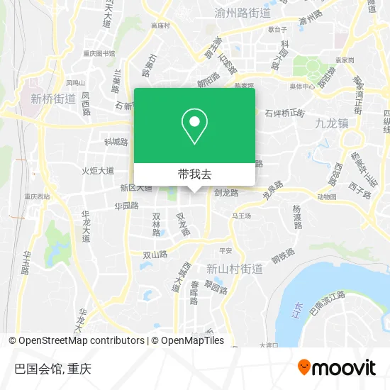 巴国会馆地图