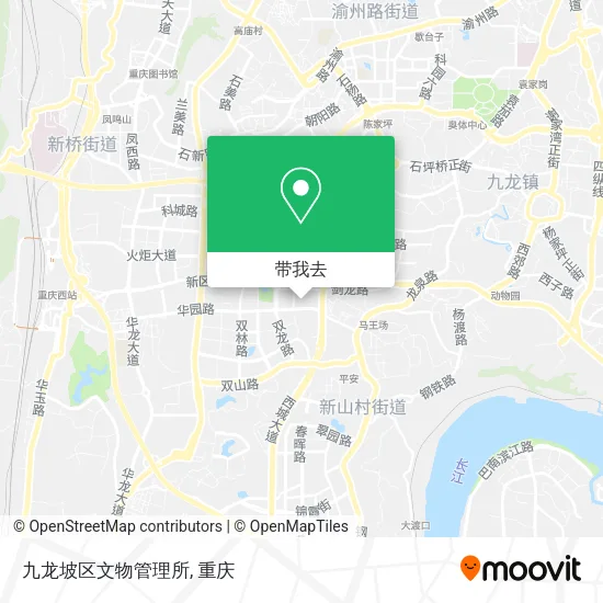 九龙坡区文物管理所地图