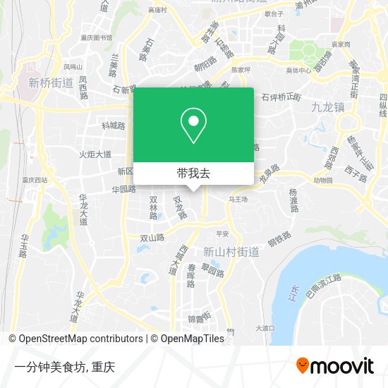 一分钟美食坊地图