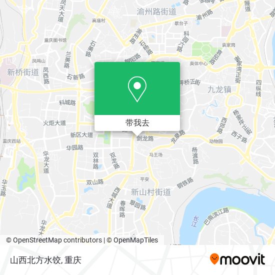 山西北方水饺地图