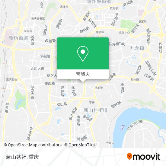 蒙山茶社地图