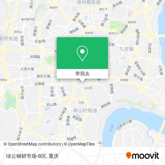绿云钢材市场-B区地图