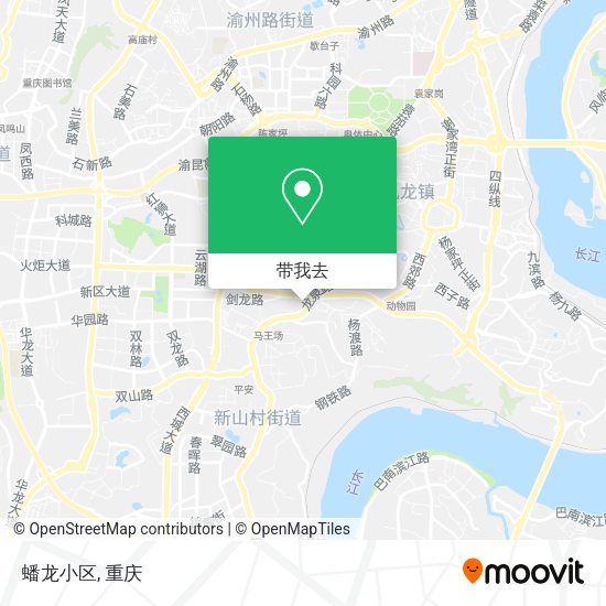 蟠龙小区地图