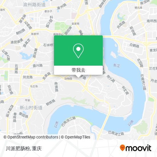 川派肥肠粉地图