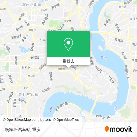 杨家坪汽车站地图