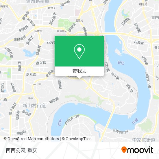 西西公园地图