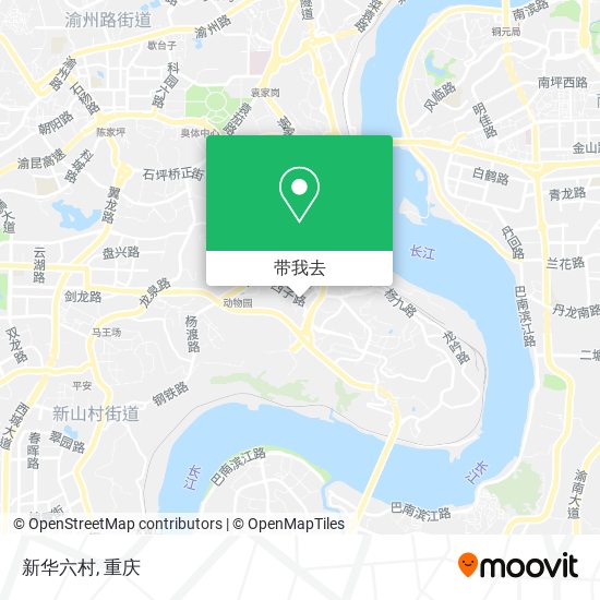 新华六村地图