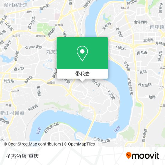 圣杰酒店地图
