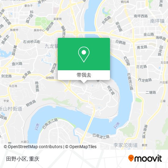 田野小区地图