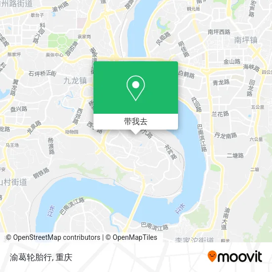 渝葛轮胎行地图