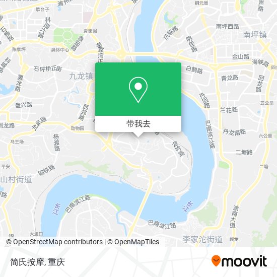 简氏按摩地图