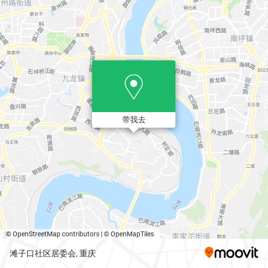滩子口社区居委会地图