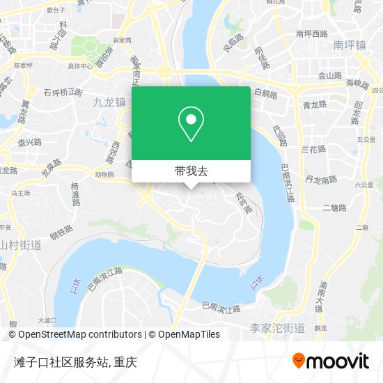 滩子口社区服务站地图