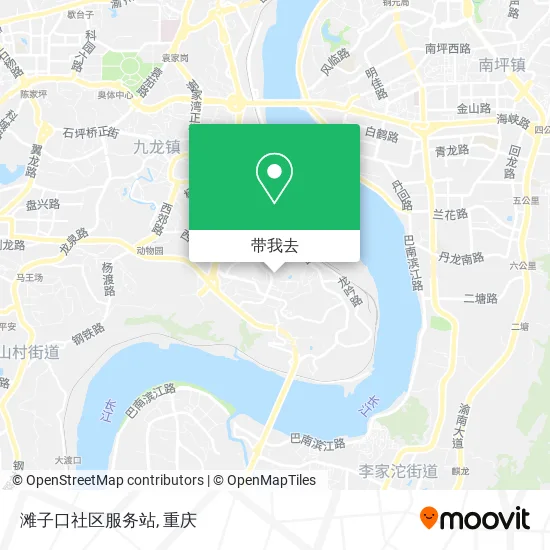 滩子口社区服务站地图