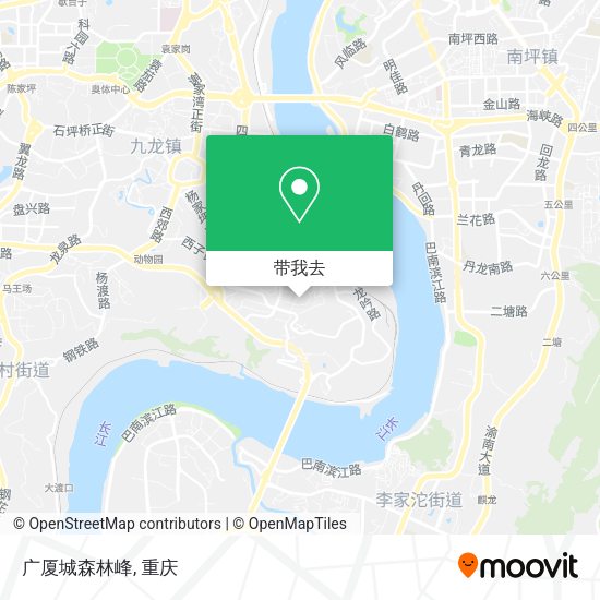 广厦城森林峰地图