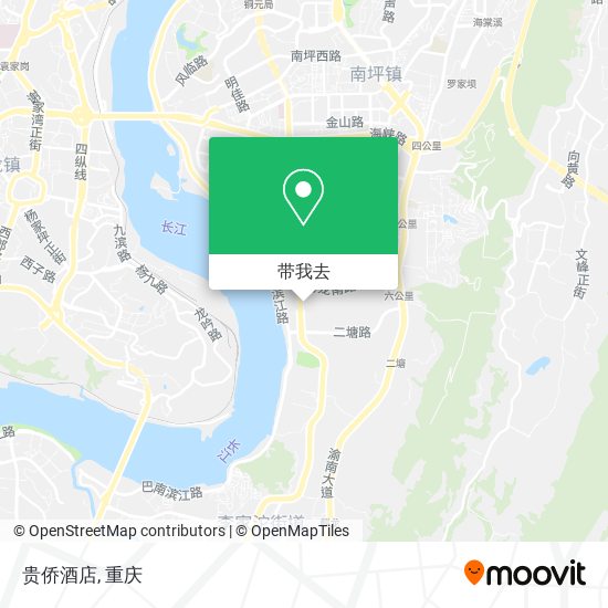 贵侨酒店地图
