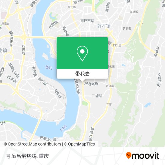 弓虽昌焖烧鸡地图