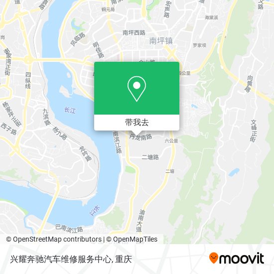 兴耀奔驰汽车维修服务中心地图