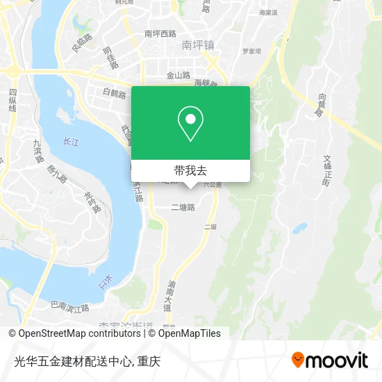 光华五金建材配送中心地图