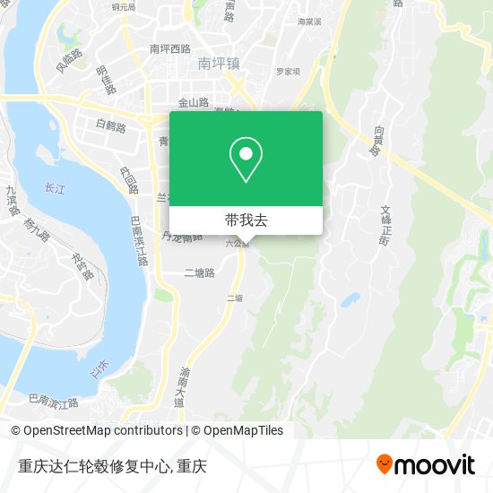 重庆达仁轮毂修复中心地图