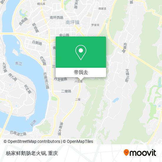 杨家鲜鹅肠老火锅地图