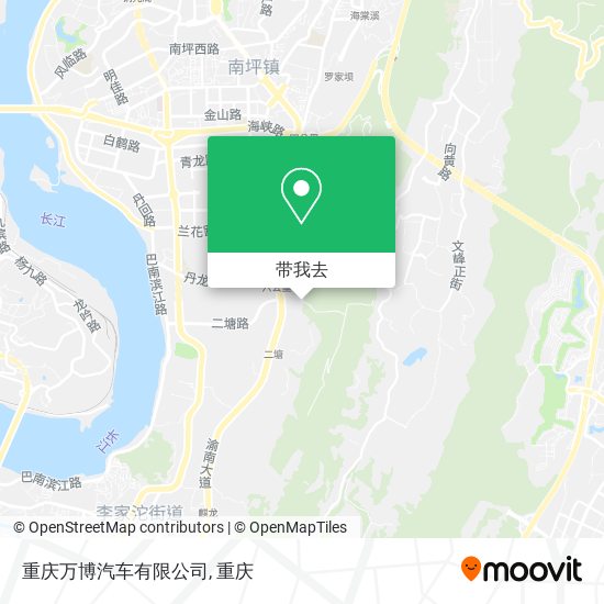重庆万博汽车有限公司地图