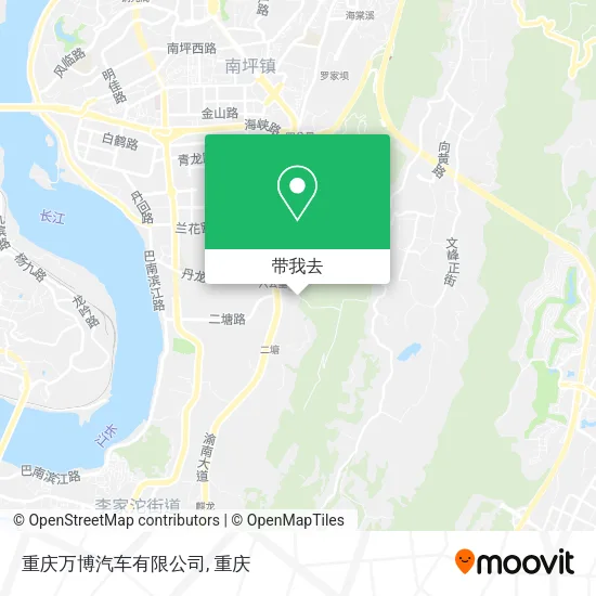 重庆万博汽车有限公司地图