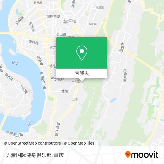 力豪国际健身俱乐部地图