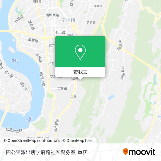 四公里派出所学府路社区警务室地图