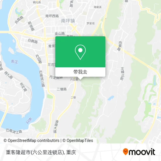 重客隆超市(六公里连锁店)地图