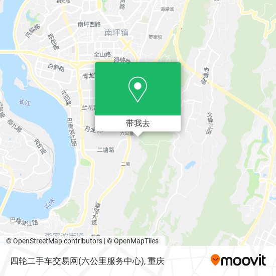 四轮二手车交易网(六公里服务中心)地图
