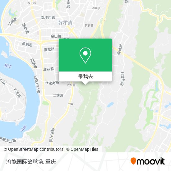渝能国际篮球场地图