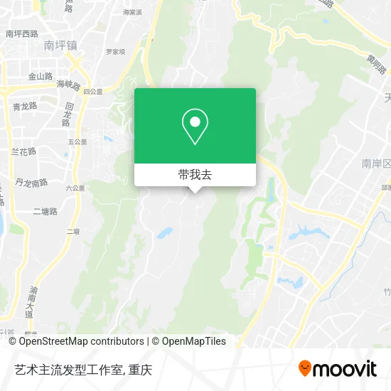 艺术主流发型工作室地图