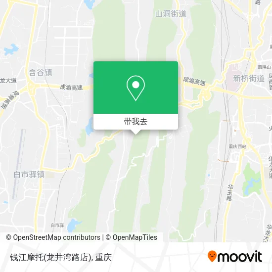 钱江摩托(龙井湾路店)地图