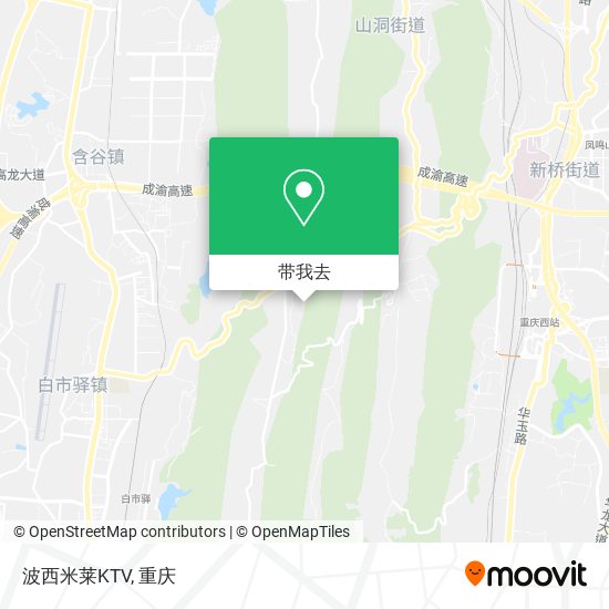 波西米莱KTV地图