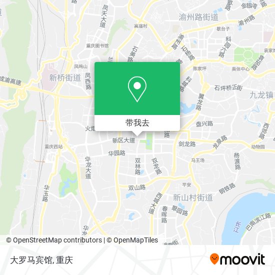 大罗马宾馆地图