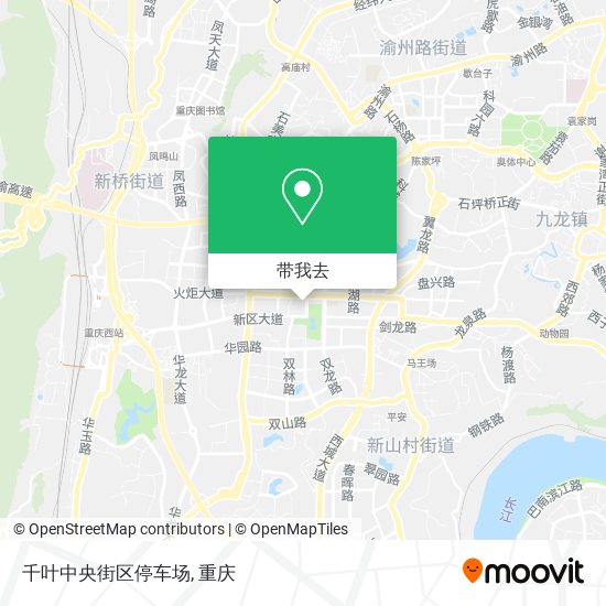 千叶中央街区停车场地图