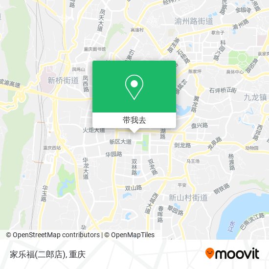 家乐福(二郎店)地图