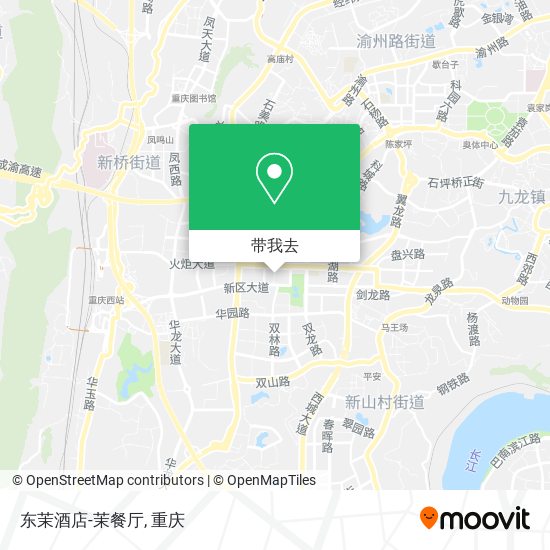 东茉酒店-茉餐厅地图