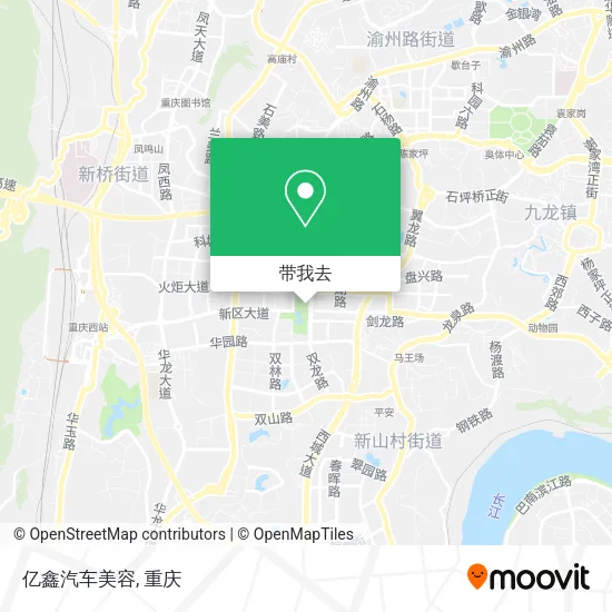 亿鑫汽车美容地图