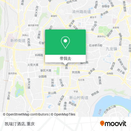 凯瑞汀酒店地图