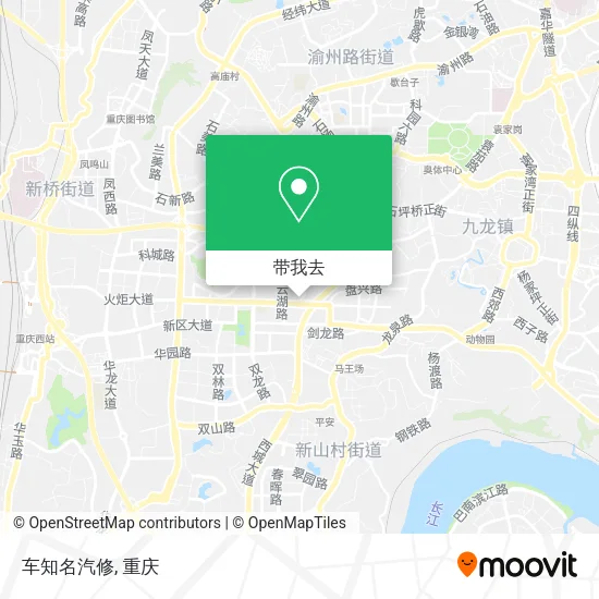 车知名汽修地图