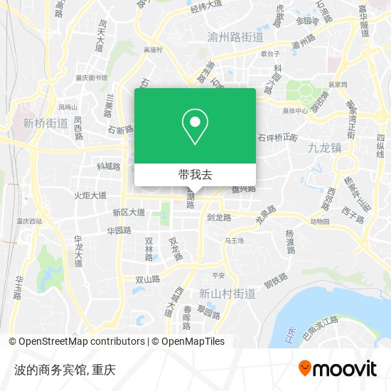 波的商务宾馆地图