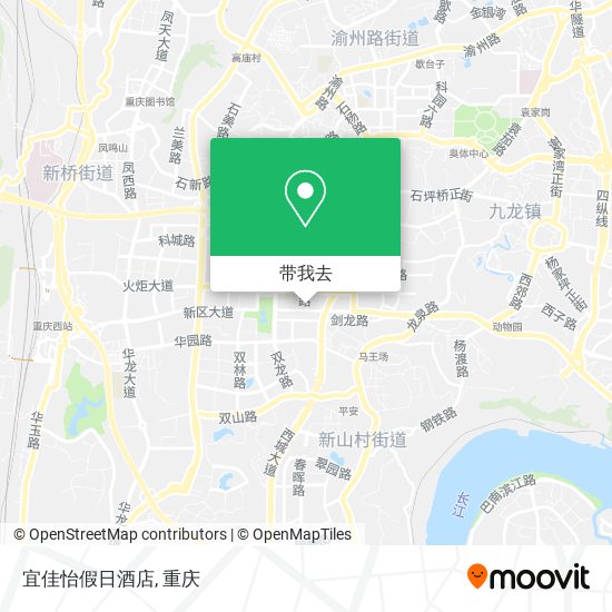 宜佳怡假日酒店地图