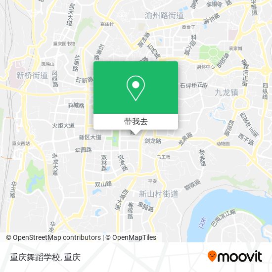 重庆舞蹈学校地图