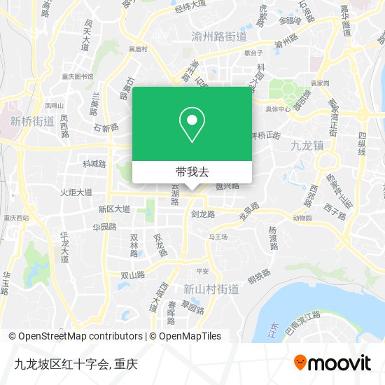 九龙坡区红十字会地图