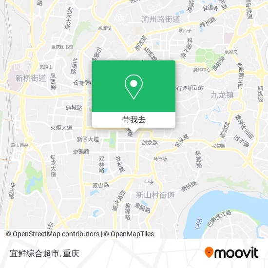 宜鲜综合超市地图