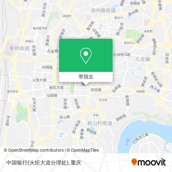 中国银行(火炬大道分理处)地图
