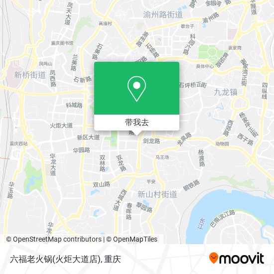 六福老火锅(火炬大道店)地图