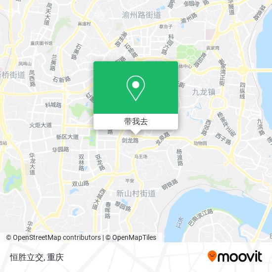 恒胜立交地图